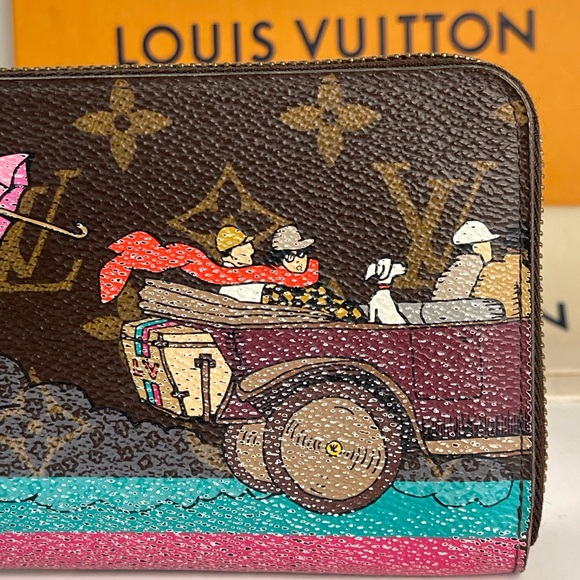 Louis Vuitton LV Long Wallet Brown Monogram with dust bag, box and ribbon - Picture 4 of 14